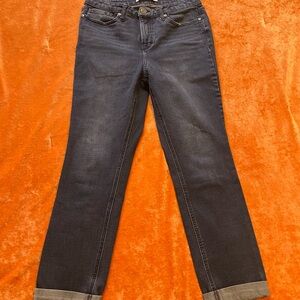 LC Lauren Conrad Blue Straight Leg Jeans